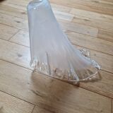 Antique Art Deco glass tulip