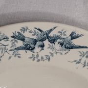 Set of three plates