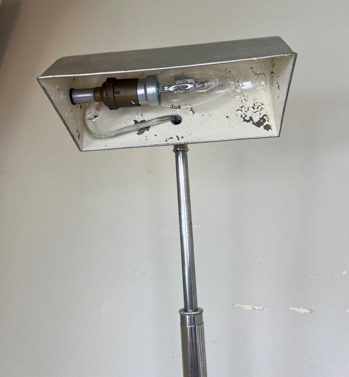 Art Deco chrome lamp