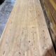 Old haberdashery counter in pitch pine