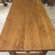 Farmhouse table in solid oak