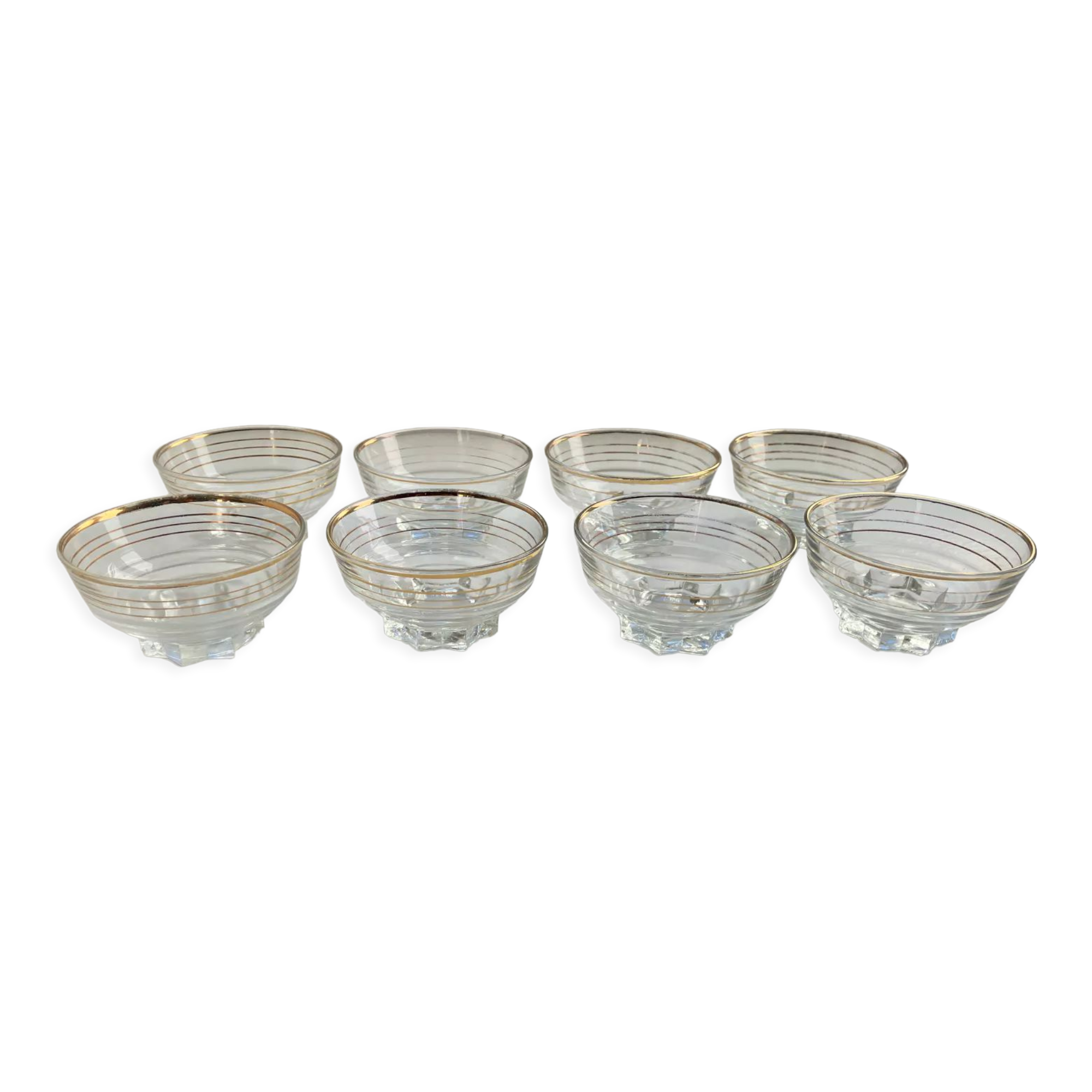 Champagne cups glassware Chapelle st Mesmin
