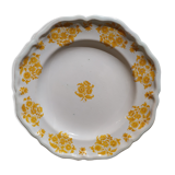 Plate of 18th century Moustiers