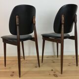 Pegasus chair by Baumann, black