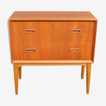 Scandinavian teak chest of drawers