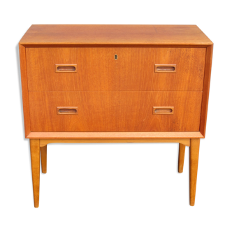 Scandinavian teak chest of drawers