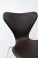 Chaise, modèle 3107, conçues par Arne Jacobsen et fabriquées par Fritz Hansen