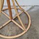 Vintage rattan coat rack - 1950s