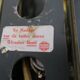 Pair of vintage double wall lights Neuhaus Leuchten 1950 with label.