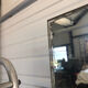 Vintage aluminum coat rack