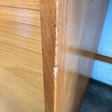 VINTAGE MINI DESK WITH ROLLER SHUTTER / CHILDREN’S DESK