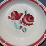 Vintage 60s hollow dish - stencil décor