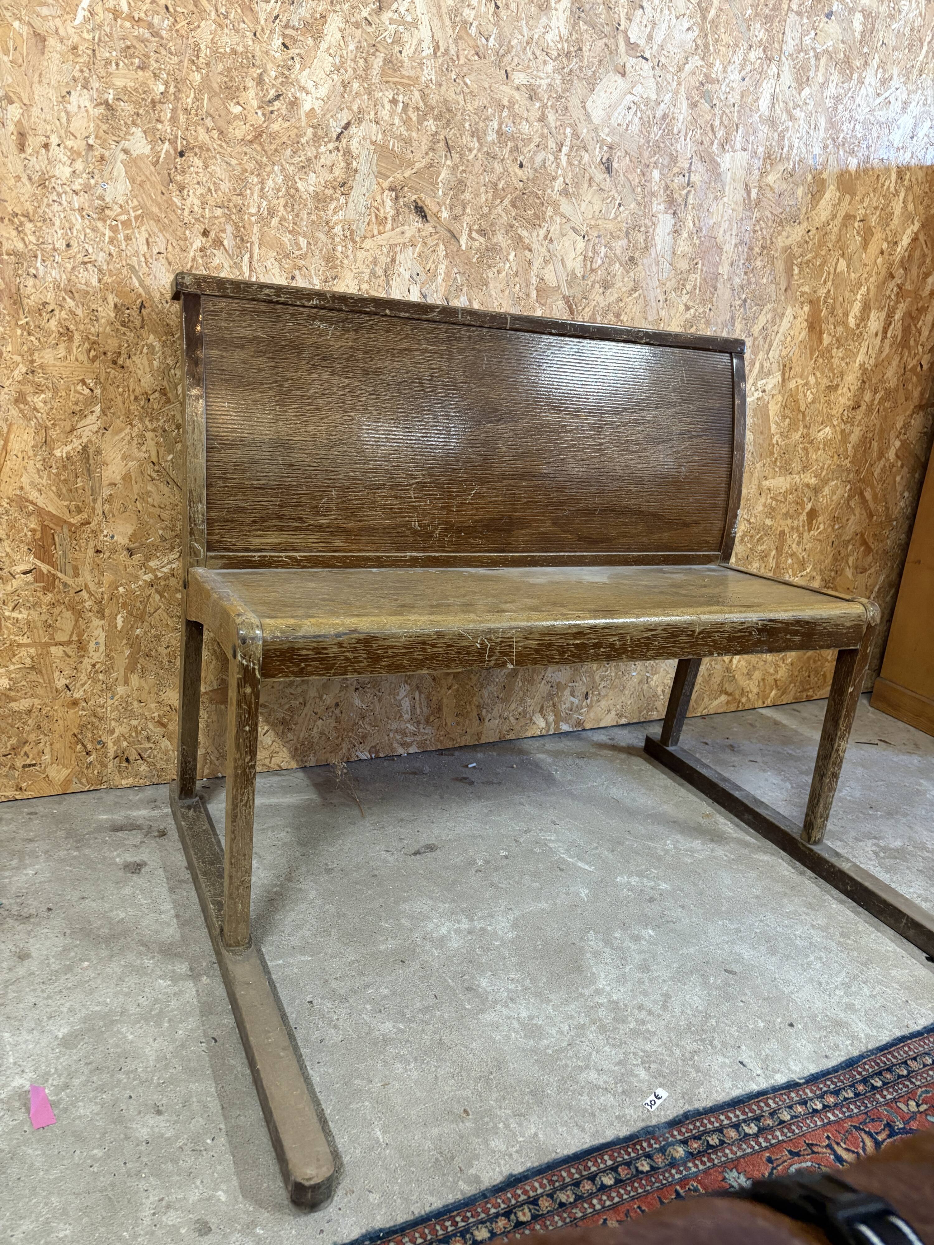 Banc en bois