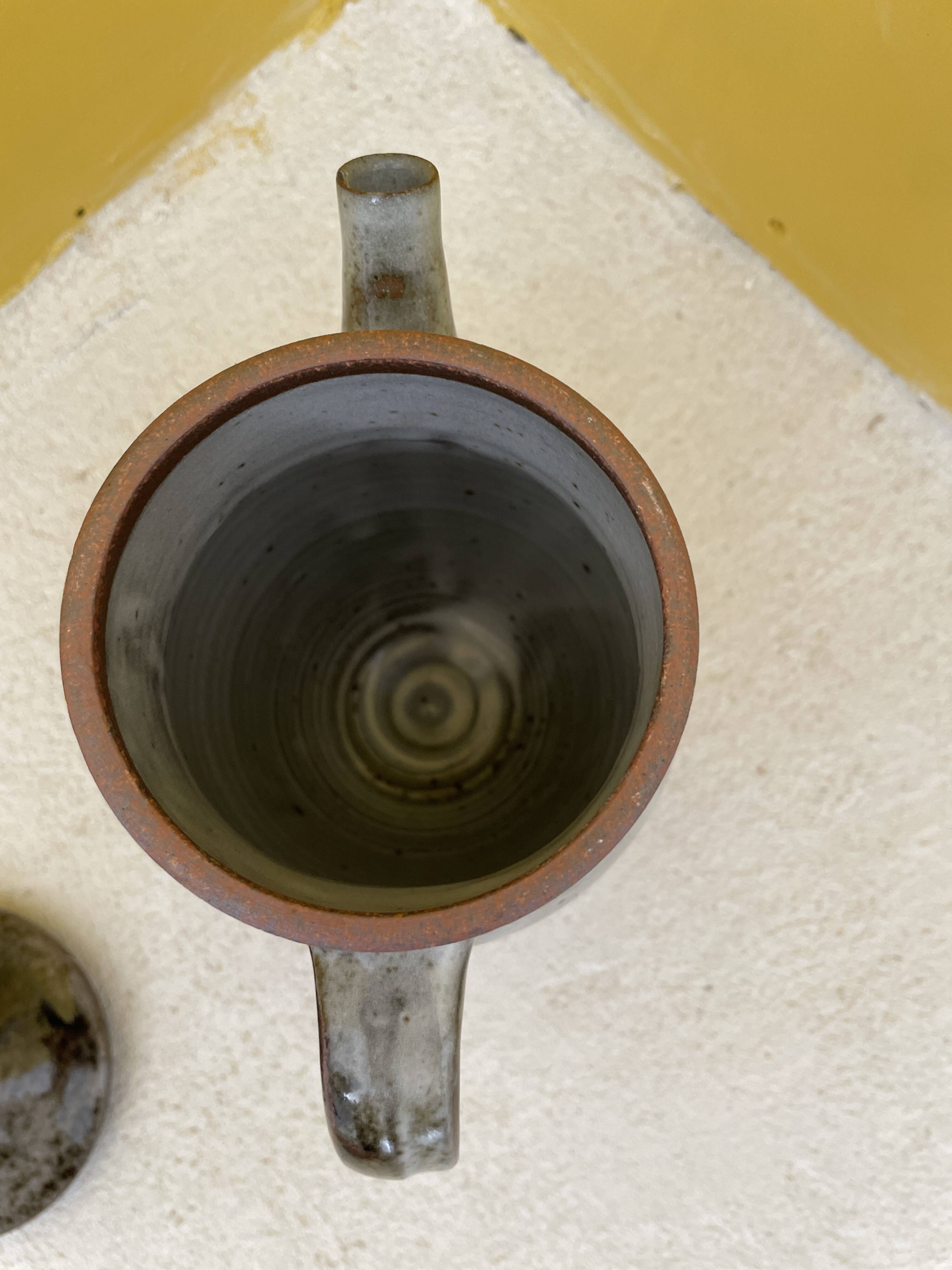 Chantal and Thierry Robert glazed stoneware ewer