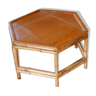 Bamboo low tables, 60s