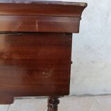 Travailleuse Louis Philippe en acajou