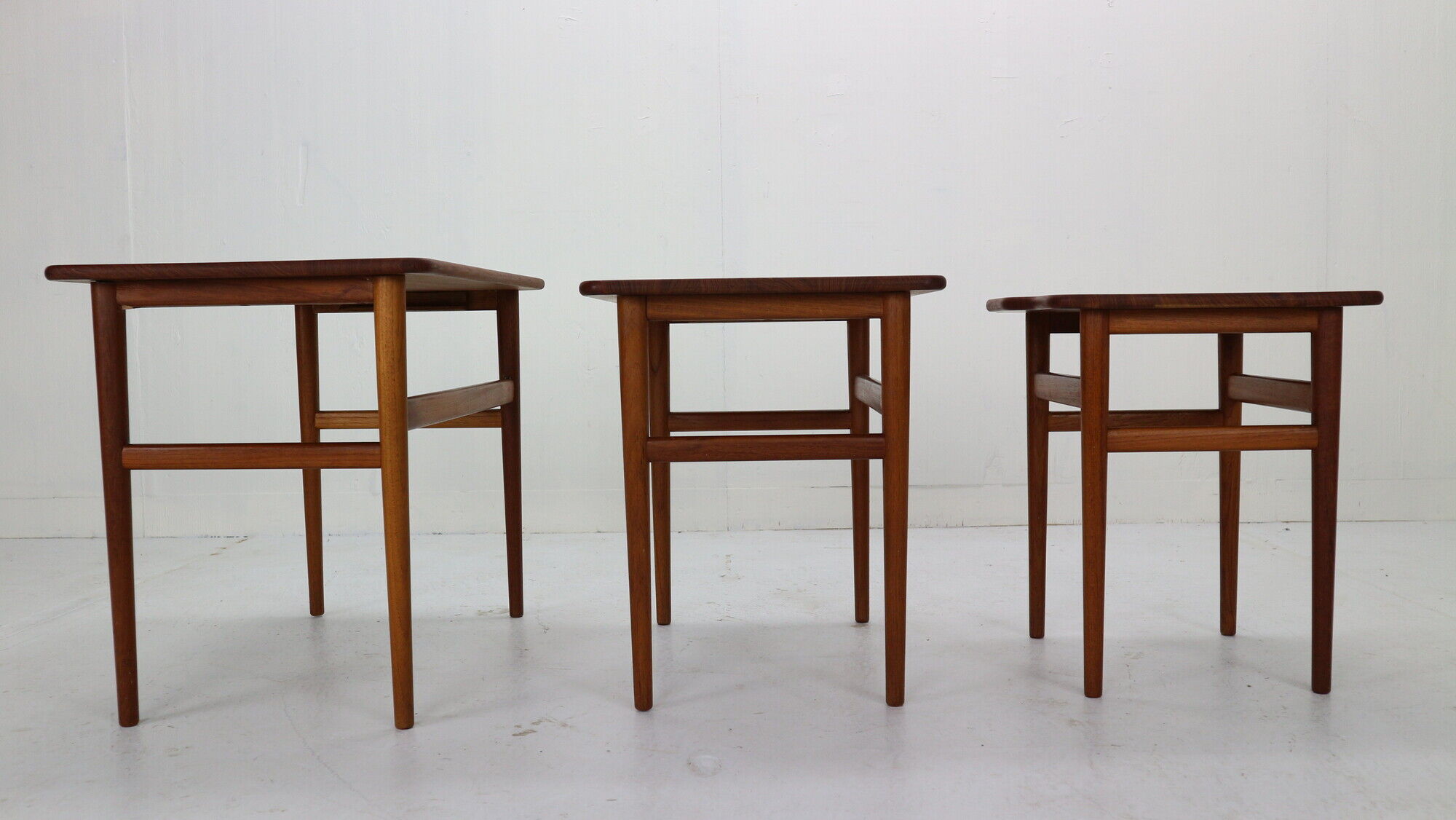 Mid-Century Modern Danish Teak Nesting by Kurt Østervig for Jason Mobler, 1960s