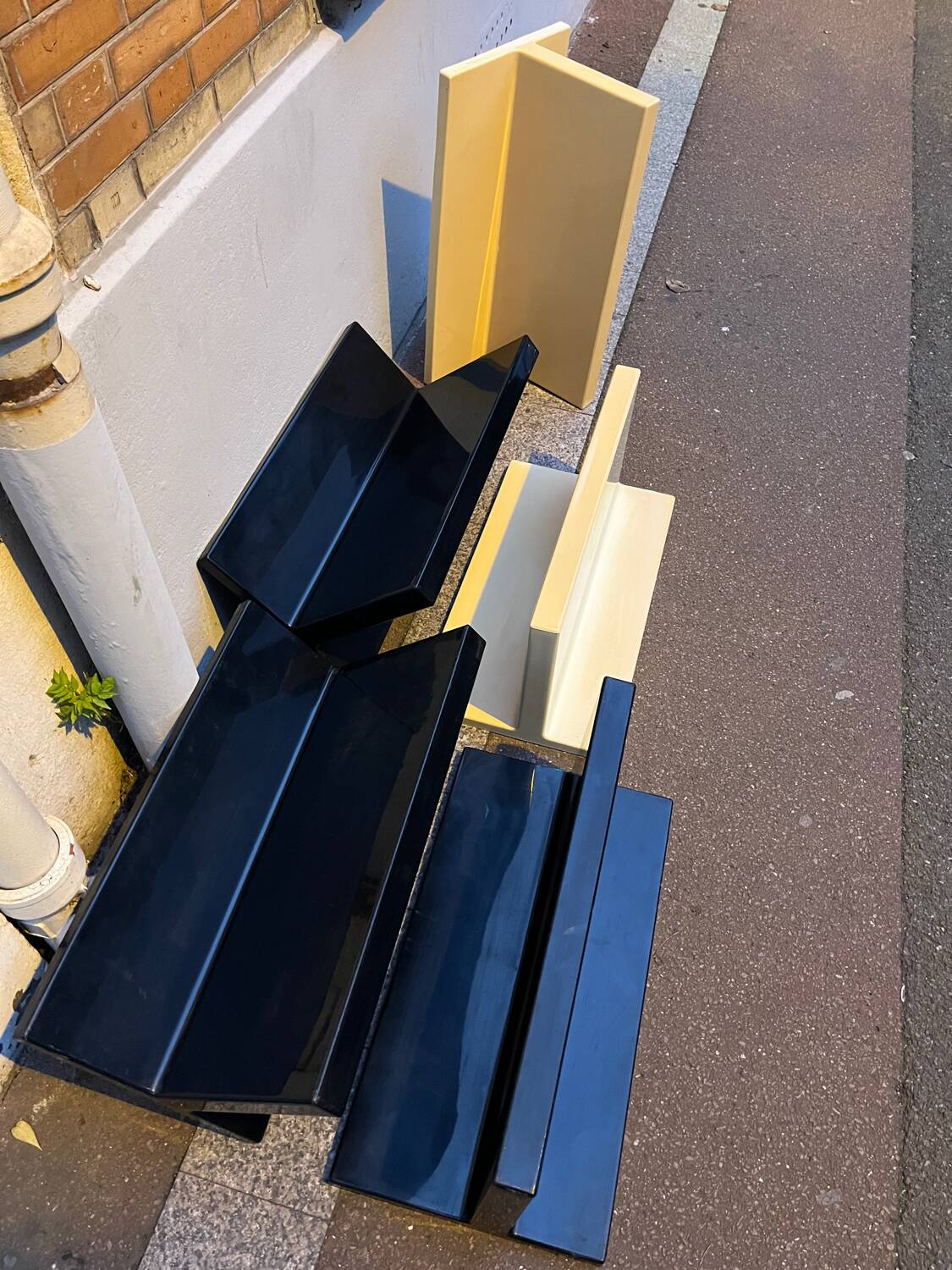 Wall shelf by Marcello Siards for Kartell, Italy, 1970s