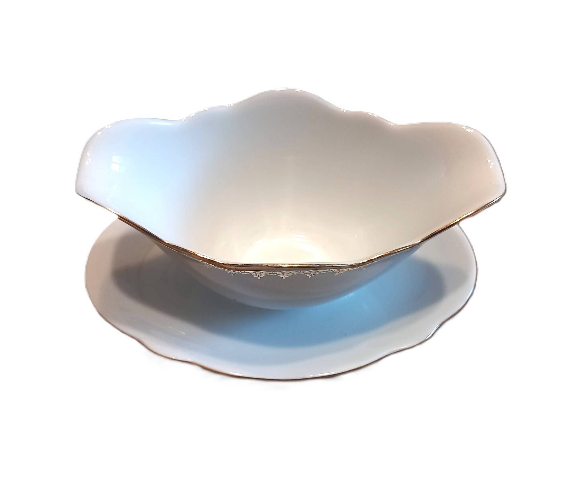 Saucière ancienne en porcelaine allemande Arzberg