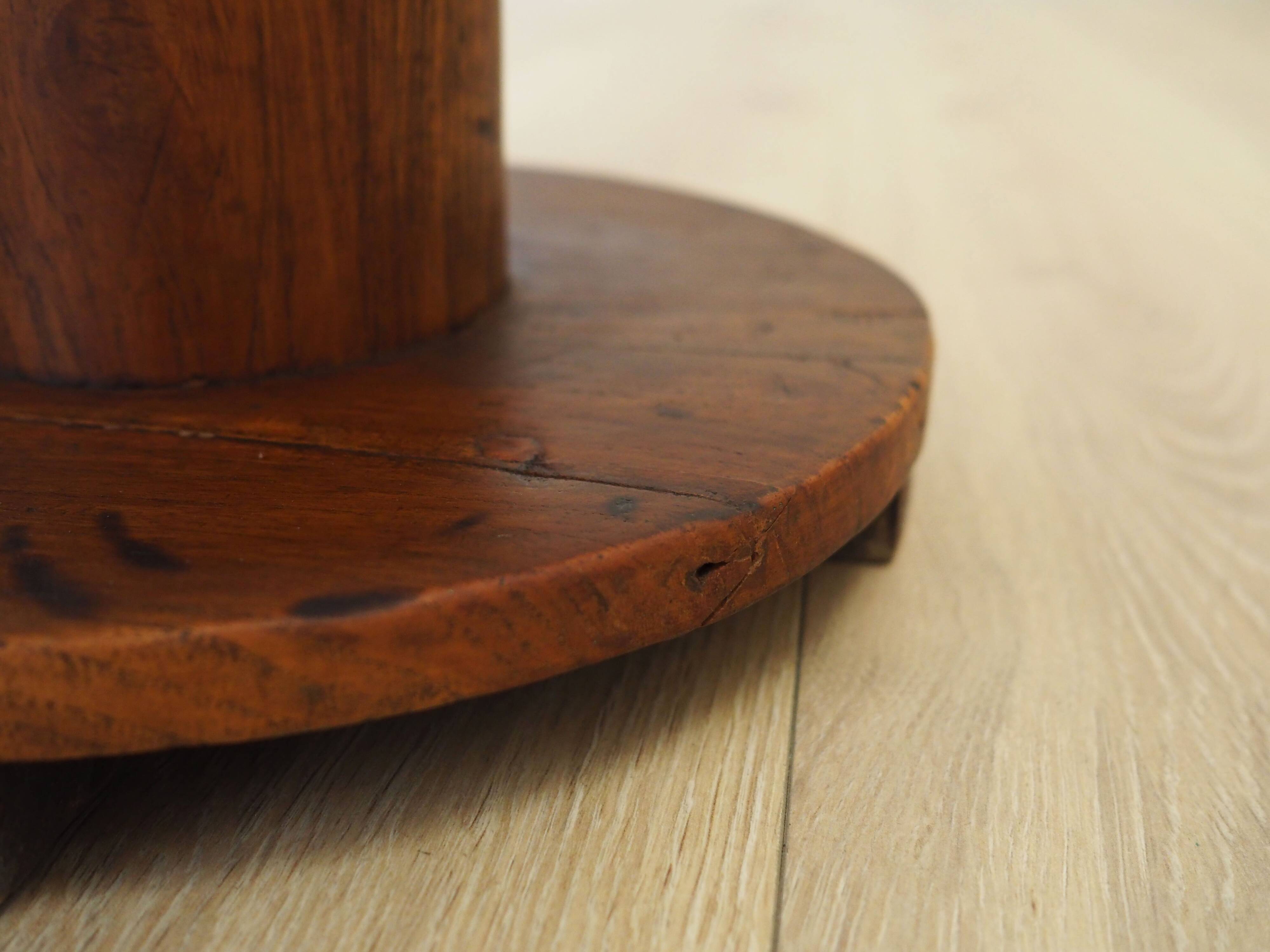 Oak coffee table, Italian design, 1960s, production: Italy