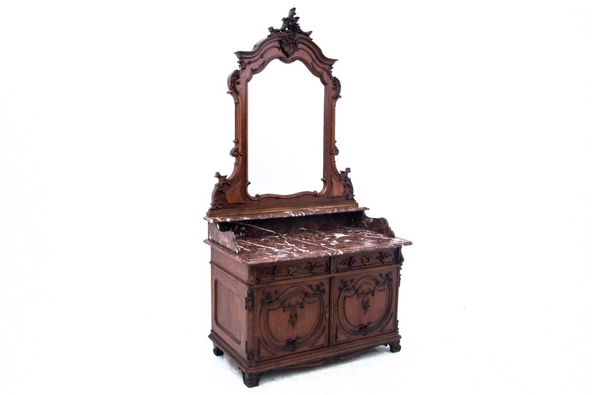 Coiffeuse antique, vers 1890, France