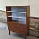 Small MDK display case / teak veneer bookcase 1960 Scandinavian design