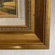 Small framed landscape painting