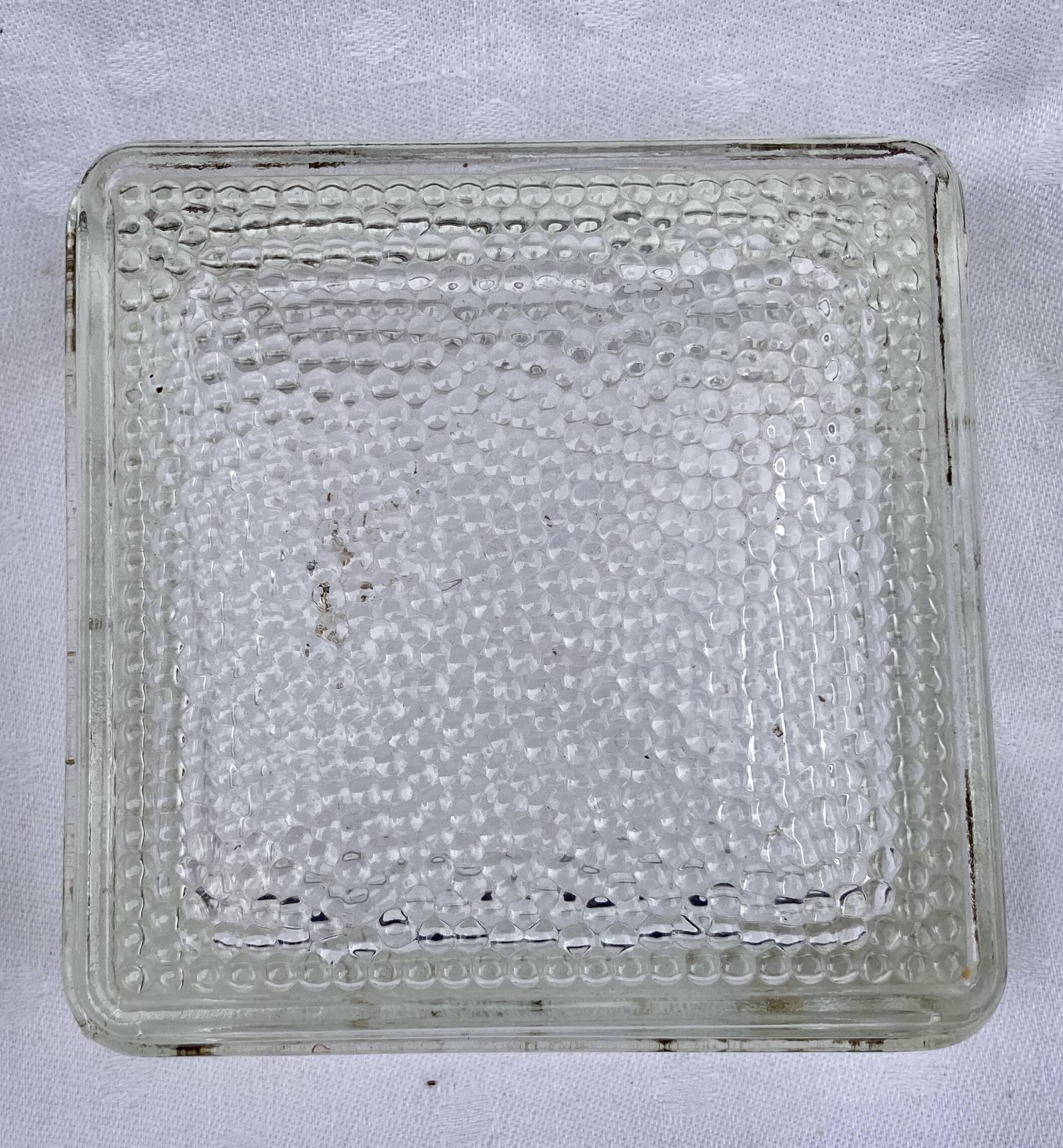 Lumax - glass pocket emptier - 12 x 12 cm - le corbusier charlotte perriand