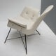 Pair of armchairs by Augusto Bozzi for Saporiti