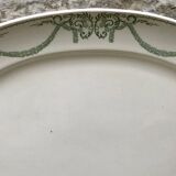 Oval serving dish Creil et Montereau Labrador Napoleon