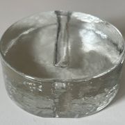 Walter glass vintage soliflore vase from the 70s