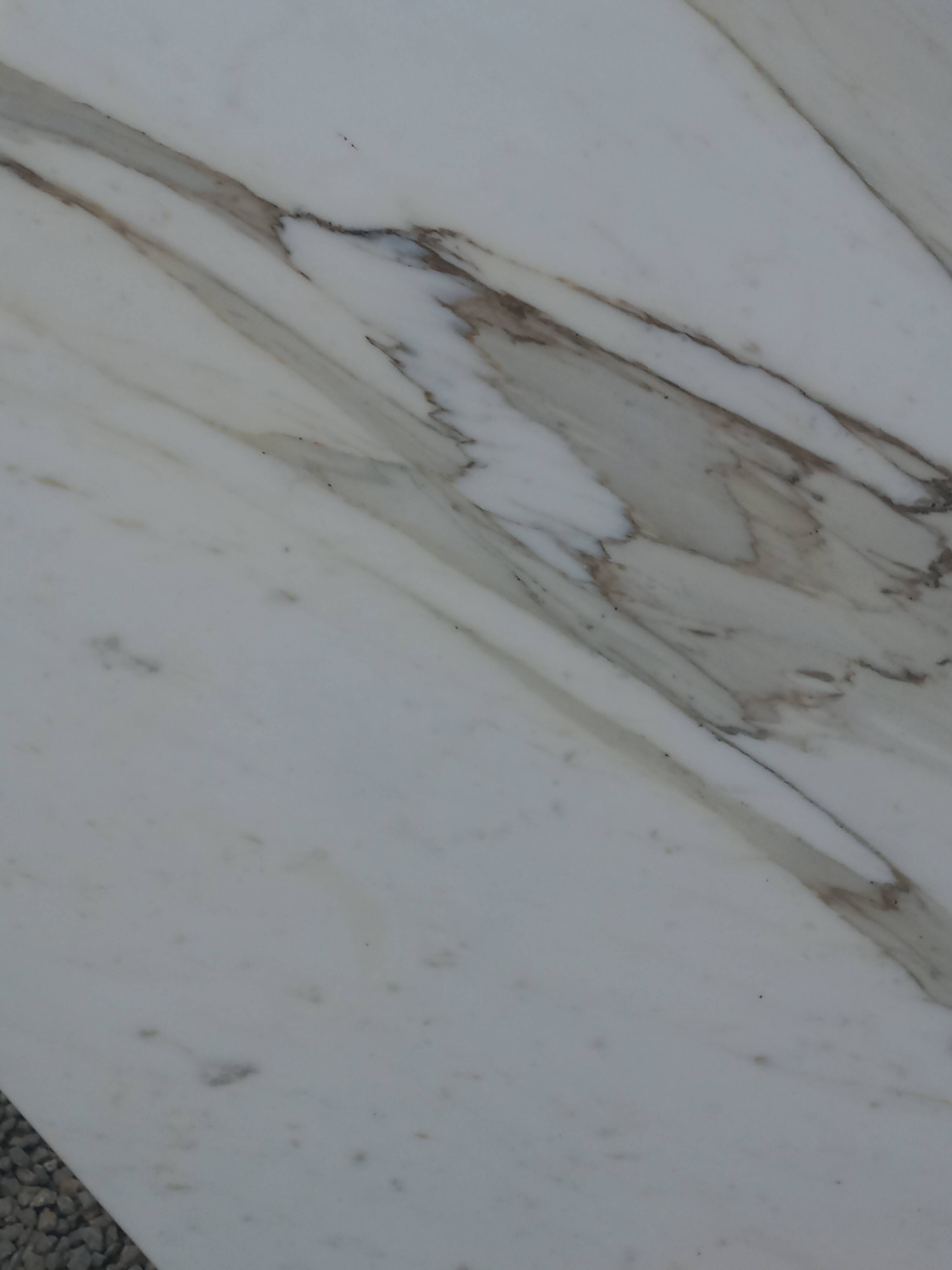 Table design en marbre des années 70