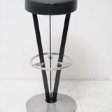 Set of 3 designer bar stools 1980 akaba
