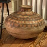Painted Indian jar