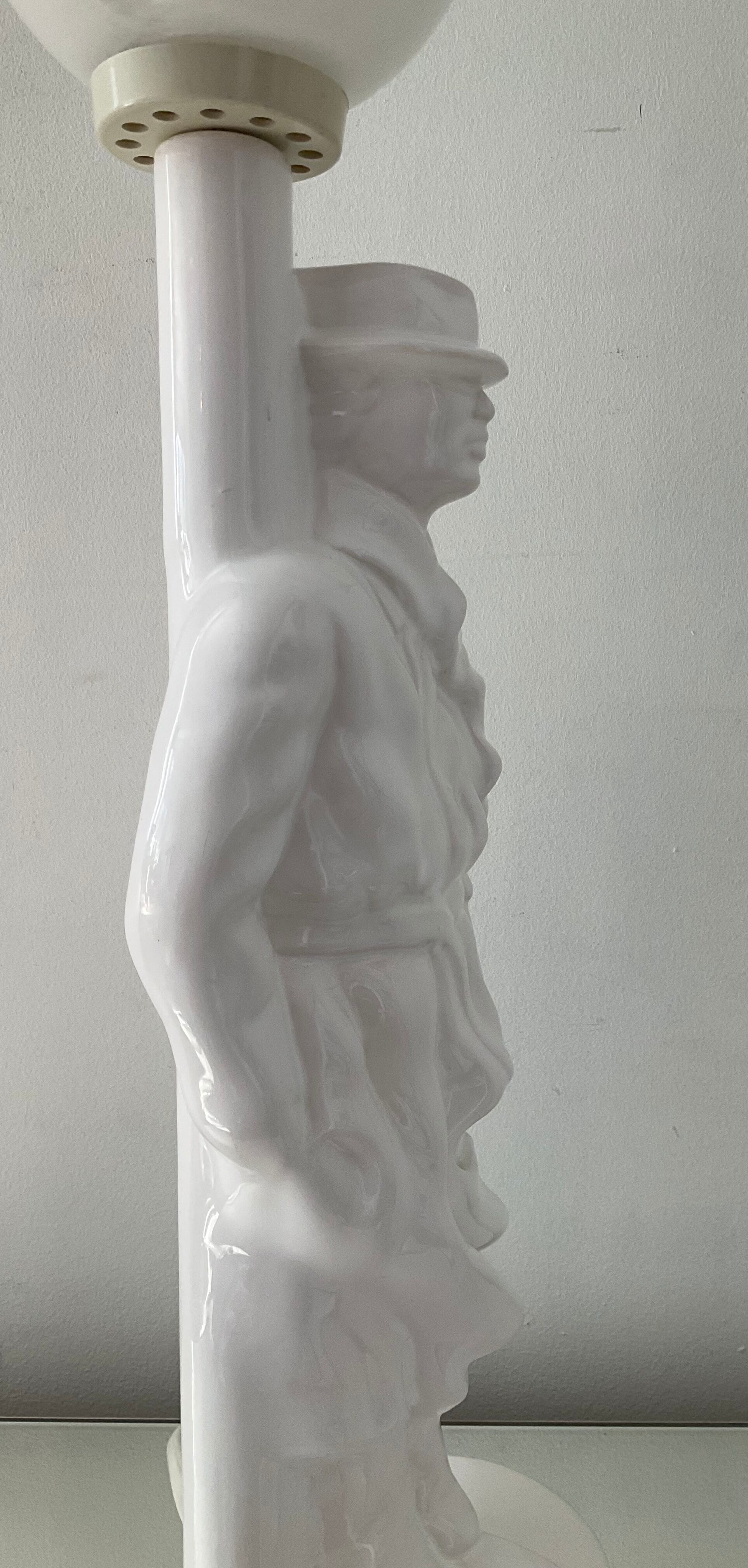 Vintage ceramic lamp year 80