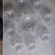 Sangria or fruit service in glass or moulded crystal.