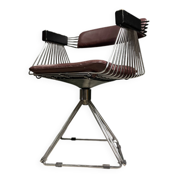 Delta swivel chair by Rudi Verelst for Novalux, 1974