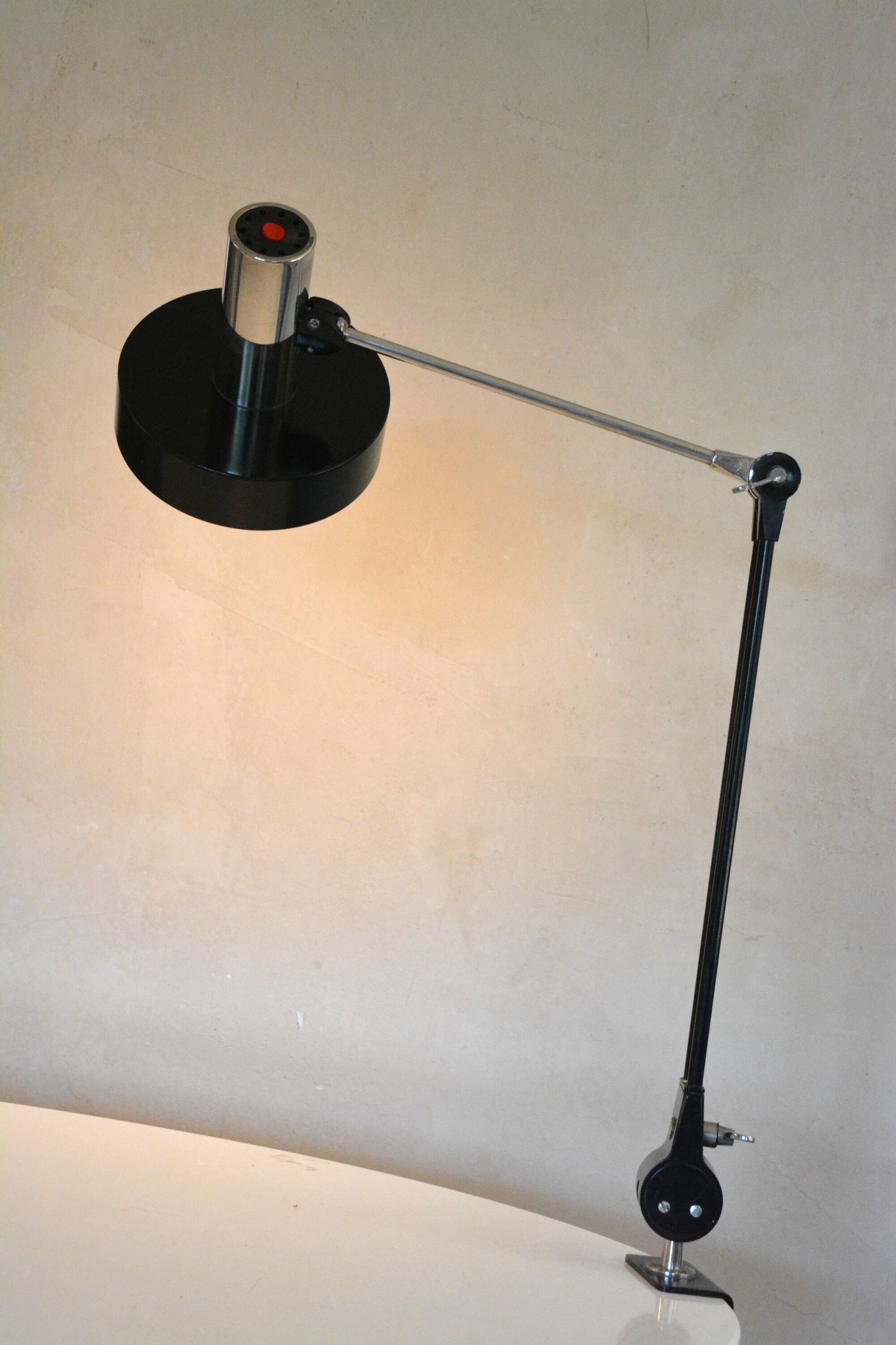 Clamp lamp Kaiser Leuchten 60s