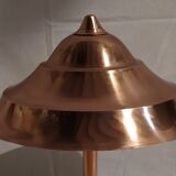 Red copper table lamp 1920/30's