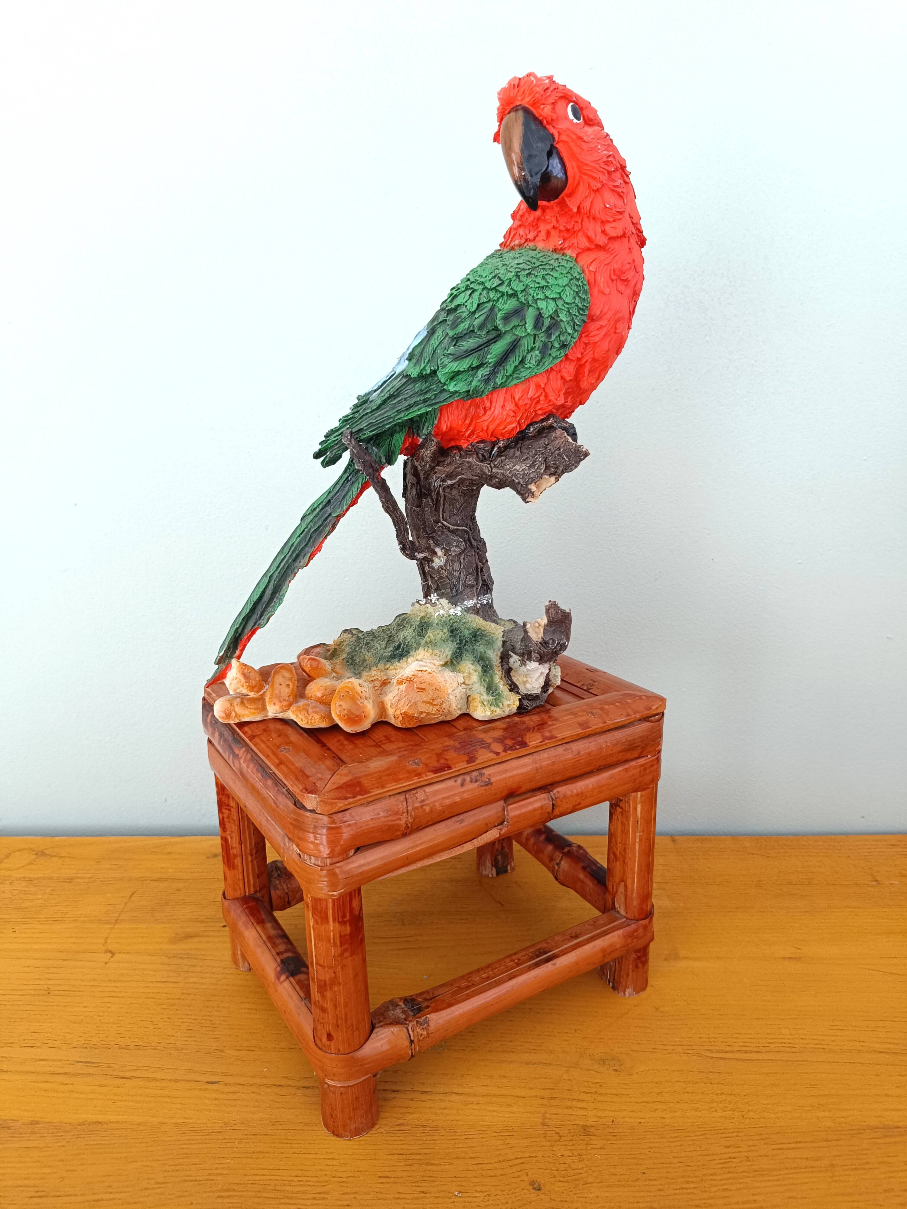 Petit tabouret en bambou