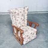 Set of High Wing Back Armchairs, 1900s