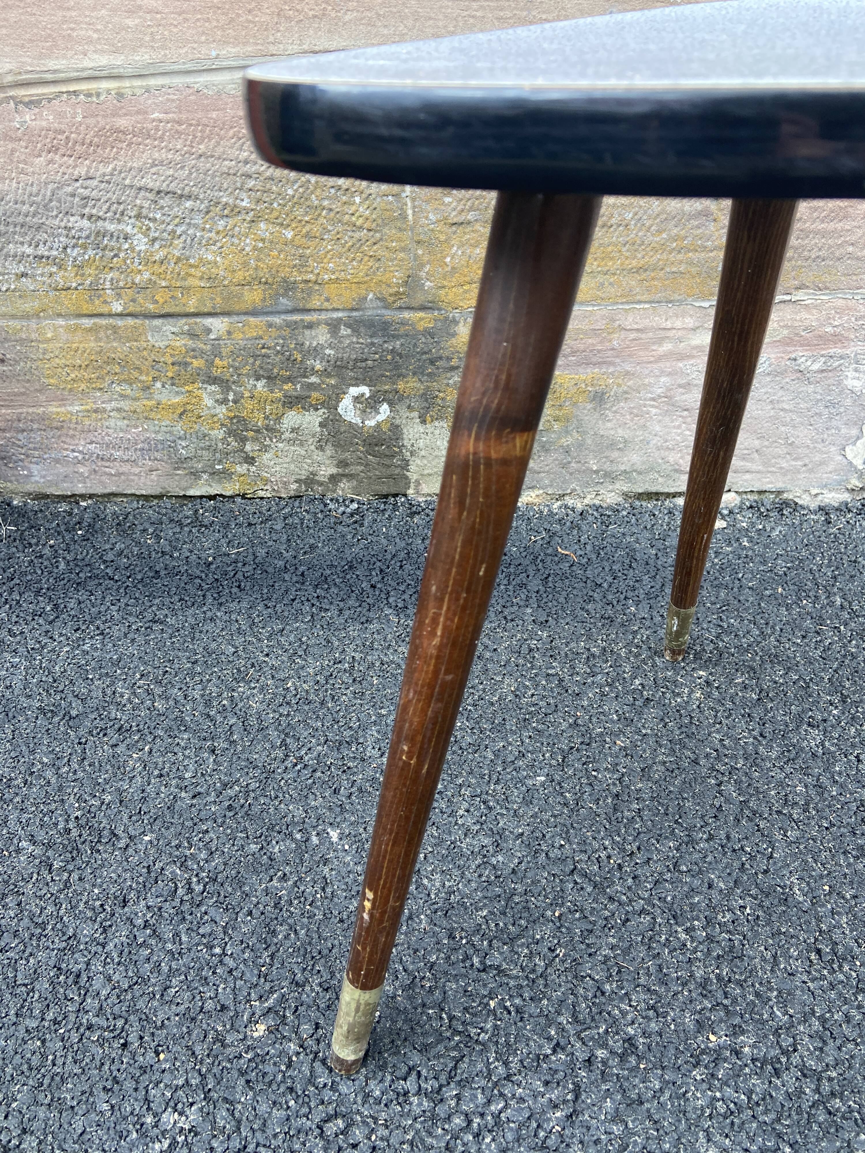 coffee table Scandinavian cocktail vintage design 1960