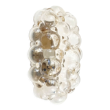 Bubble glass wall light by helena tynell for limburg, germany, 1960s