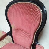 Voltaire armchair with rack and pinion XIX°