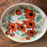 4 Plates by Kurt Brunner and Monique Pansier (Poterie du Verseau, Vallauris)