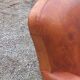 Art deco leather club chair from the 1930s