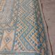 Tunisian Berber Rug - Margoum Rug - Handwoven Wool - 210x160 cm