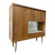 Buffet haut vintage en teck