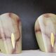 Mid Century Wall Sconces Shades Alabaster Glass Shades