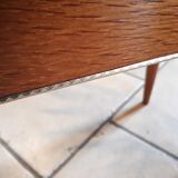 Bedside 60s blond wood